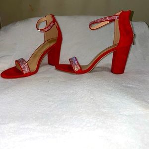 Gorgeous Red Velvet heels!